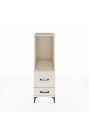 Kronos Dolap Tek Raflı 2 Çekmeceli 44x59x134 Aytaşı-Aytaşı