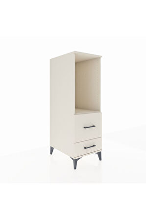 Kronos Dolap Tek Raflı 2 Çekmeceli 44x59x134 Aytaşı-Aytaşı