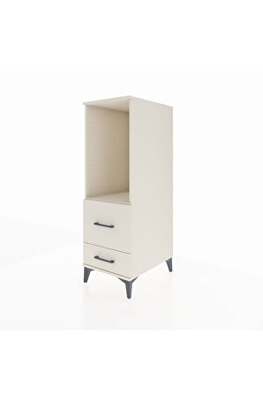 Kronos Dolap Tek Raflı 2 Çekmeceli 44x59x134 Aytaşı-Aytaşı