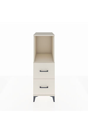 Kronos Dolap Tek Raflı 2 Çekmeceli 44x59x134 Aytaşı-Aytaşı