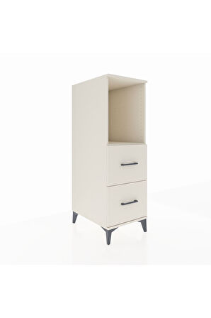 Kronos Dolap Tek Raflı 2 Çekmeceli 44x59x134 Aytaşı-Aytaşı