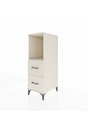 Kronos Dolap Tek Raflı 2 Çekmeceli 44x59x134 Aytaşı-Aytaşı