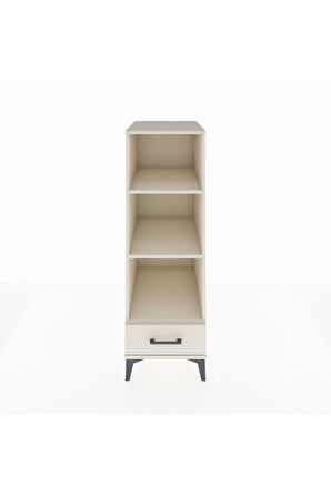 Kronos Dolap 3 Raflı Tek Çekmeceli 44x59x134 Aytaşı-Aytaşı