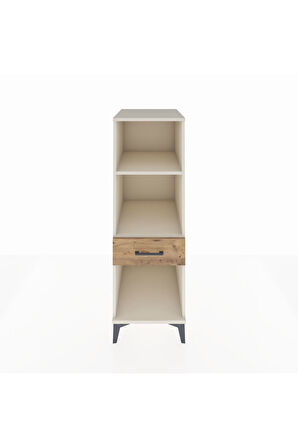 Kronos Dolap 2 Raflı Tek Çekmeceli 44x59x134 Aytaşı-Çam