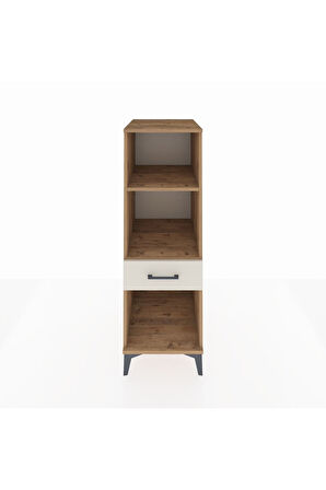 Kronos Dolap 2 Raflı Tek Çekmeceli 44x59x134 Çam-Aytaşı