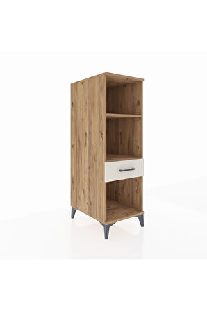 Kronos Dolap 2 Raflı Tek Çekmeceli 44x59x134 Çam-Aytaşı