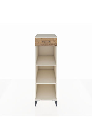 Kronos Dolap 2 Raflı Tek Çekmeceli 44x59x134 Aytaşı-Çam