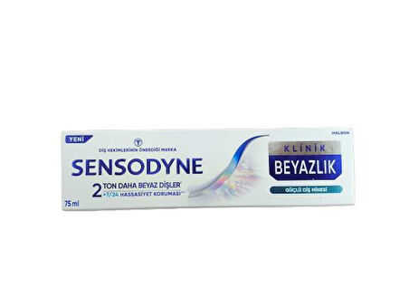 Sensodyne Diş Macunu Klinik Beyazlık Diş Minesi 75 ml