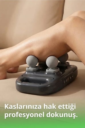 KFM-8640 Selülit ve Vücut Masaj Aleti 20 Kademeli Hız Ayarlı – Ayak, Bel ve Baldır Masajı Siyah