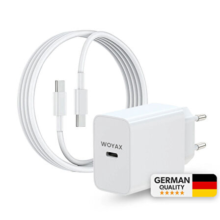 Woyax Samsung Galaxy S22 S23 S24 S25 Ultra / S22 S23 S24 S25 Plus Yüksek Hızlı Şarj Aleti 45W Type-C