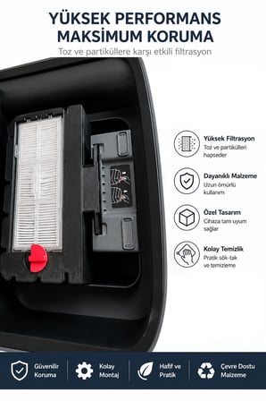 Roborock S8 Pro Ultra Yıkanabilir Yeniden Kullanılabilir Toz Haznesi Torba Masrafına Son!