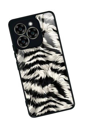Reeder S919 Uyumlu Zebra Tasarımlı Parlak Silikon Kılıf