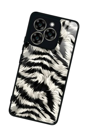 Reeder S919 Uyumlu Zebra Tasarımlı Parlak Silikon Kılıf