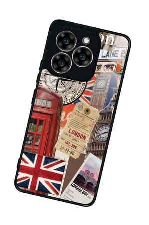 Reeder S919 Uyumlu Travel Tasarımlı Parlak Silikon Kılıf