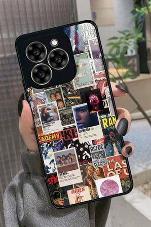 Reeder S919 Uyumlu Poster Tasarımlı Parlak Silikon Kılıf