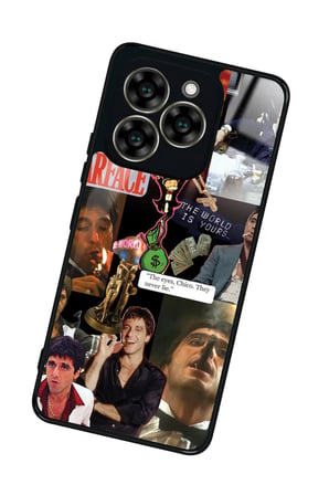 Reeder S919 Uyumlu Scarface Tasarımlı Parlak Silikon Kılıf