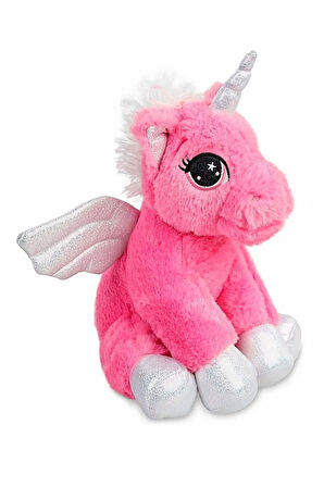 Kanatlı Boynuzlu Unicorn Pony Peluş At Oyuncak 35 Cm