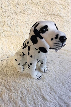 Sevimli Dalmaçyalı Köpek Peluş Oyuncak Uyku Ve Oyun Arkadaşı