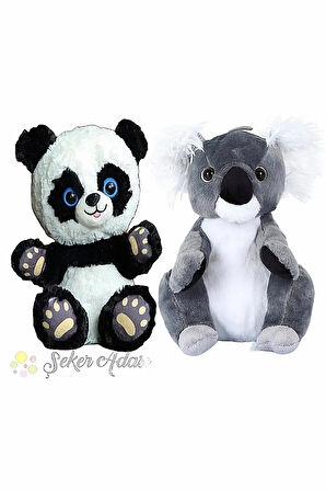 Kaliteli Peluş Panda Ayı Ve Peluş Koala Oyun Ve Uyku Arkadaşı