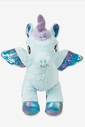 Kanatlı Unicorn At 30 Cm Oyuncak Mint Peluş Pony At Uyku Ve Oyun Arkadaşı Mama