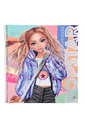 Topmodel Popstar Colouring Book