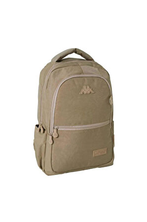 Sırt Çantası, Üç Bölmeli, Bej