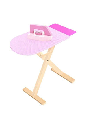 Seçtim Aldım Ahşap Ütü Masası Seti Ironing Board 3 Parça 36m