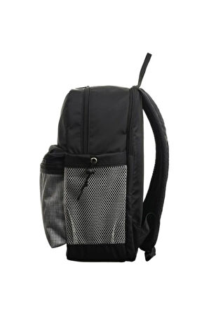 Sırt Çantası Siyah Gri Üç Bölmeli