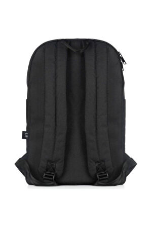 Seçtim Aldım Çift Bölmeli Sırt Çantası Siyah 03436