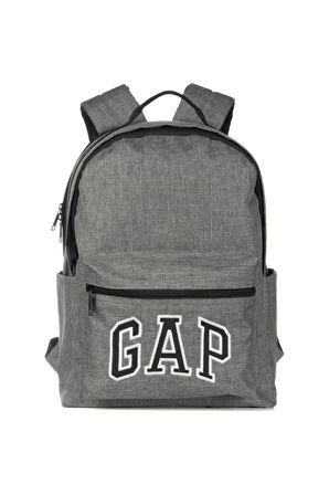 Seçtim Aldım Çift Bölme Sırt Çantası Gri Melanj 03442