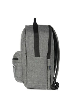 Seçtim Aldım Çift Bölme Sırt Çantası Gri Melanj 03442