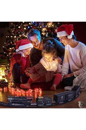 Seçtim Aldım Rail Steam Train 1613g Klasik Buharlı Tren Seti R/c 2.4ghz Işıklı Sesli 3