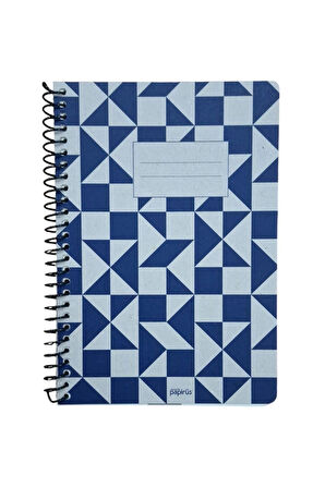 Papirüs Retro 16X23cm 80 Yaprak Kareli Defter