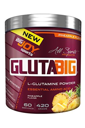 Bigjoy Sports Glutabig Powder 420 Gr Ananas Aroma Glutamin