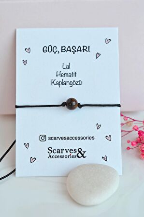 Doğaltaş Güç Başarı Bilekliği Kaplangözü
