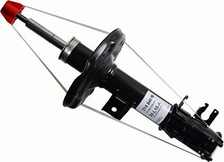 Sachs 314840 Ön Amortisör Sağ Ford Ka 1.2 1.3TDCI 08-Fiat 500 0.9 1.2 1.4 1.3D Multijet 07- 50709078
