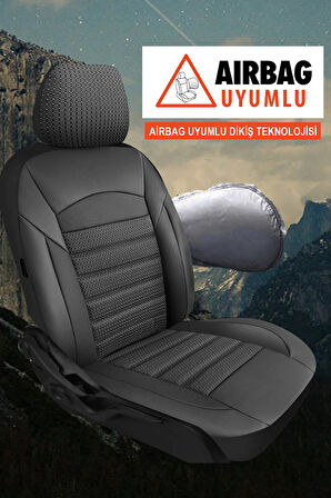 Ford Focus 1.6 Tdci Ghia 5 Kapı Cvt (109) 2006 jakar tam set oto koltuk kılıfı siyah 