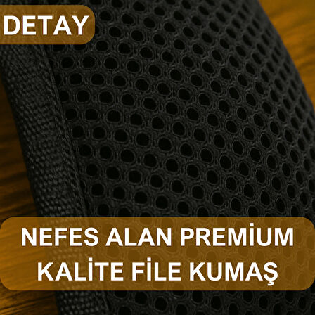 BEYLİNİ Fileli Saç Bandı 2li Set Makyaj Uygulama Cırtlı Hava Alabilir Cilt Bakım Yoga Spa Ter Sporcu Bandana