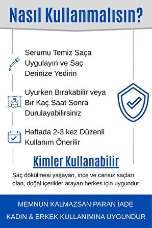 %100 Doğal Saç Serumu | Zencefil & Karanfil Özlü | Dökülme Karşıtı | Kadın & Erkek