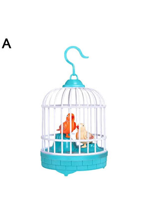 Dancings Birds Sesli ve Işıklı Kafesli Kuş Oyuncak