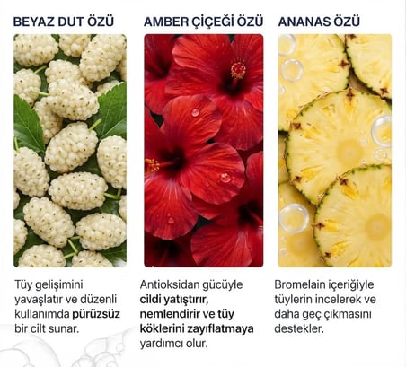 Epıfy Papaya Özlü Tüy Azaltıcı & Geciktirici Serum 75 ml - Çift Fazlı Pürüzsüzleştirici Cilt Bakım Serumu