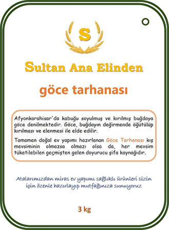 AFYON GÖCE TARHANASI 3KG