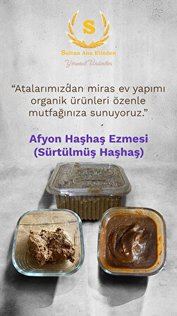 AFYON HAŞHAŞ EZMESİ 1KG