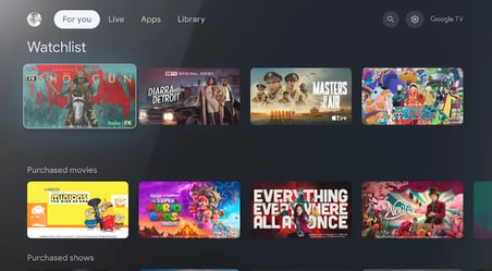 65″ UHD Google TV
