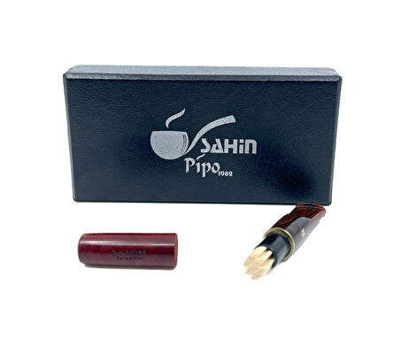 Şahin 9mm Filtreli 6mm Uçlu Akrilik Saplı Sigara Ağızlığı - 31552