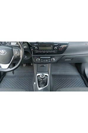 Sahler Toyota Corolla 2013-2018 4.5D Paspas 3D Rİzline Bagaj Havuzu Set