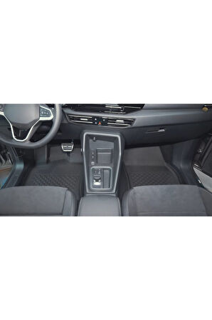 Sahler Volkswagen Caddy 2020 ve Sonrası 4.5D Paspas 3D Rizline Bagaj Havuzu Set