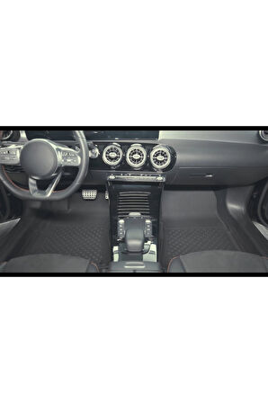 Sahler Mercedes CLA 2019 ve Sonrası 4.5D Paspas 3D Rizline Bagaj Havuzu Set