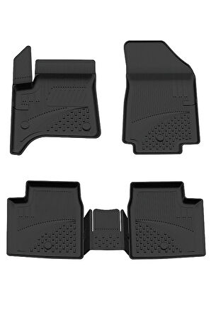 Sahler Opel Frontera Hybrit 2025 ve Sonrası 4.5D Paspas 3D Rizline Üst Bagaj Havuzu