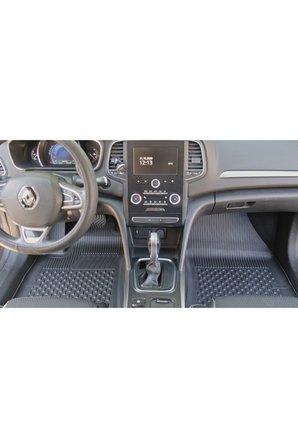 Sahler Renault Megane 4 Sedan 2016 Ve Sonrası 4.5D Paspas Rizline Premıum Bagaj Havuzu Çift Cep Set